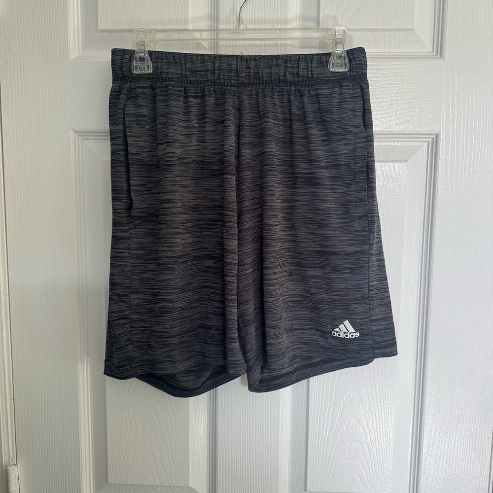 3 for $15 Adidas Men's Charcoal Athletic Shorts - size M